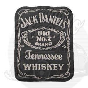 PARCHE BORDADO TERMO-ADHESIVO JACK DANIEL'S