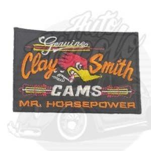 PARCHE BORDADO TERMO-ADHESIVO CLAY SMITH MR. HORSEPOWER MA-389
