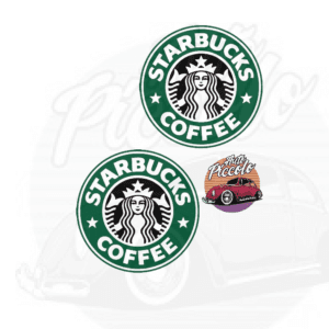 PEGATINA VINILO STICKER STARBUCKS COFFEE MOD. 1