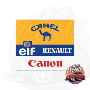 PEGATINA CAMEL ELF RENAULT CANON MOD. 10