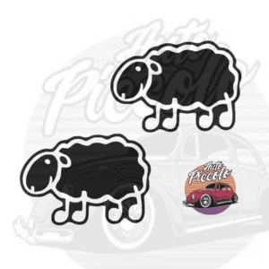PEGATINA OVEJA NEGRA MOD. 1