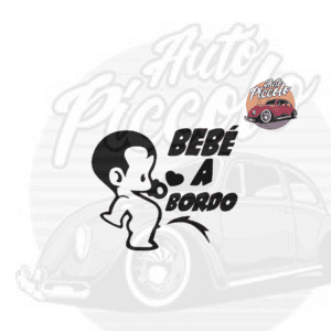 PEGATINA BEBE A BORDO MD.611