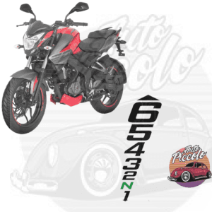 PEGATINA MARCHAS MOTOS CV.616