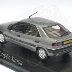 Miniature Norev 1/43 - Citroën Xantia 1993 - Gris - Très Bon état Avec Boîte