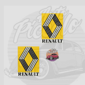 PEGATINA VINILO RENAULT MOD. 20