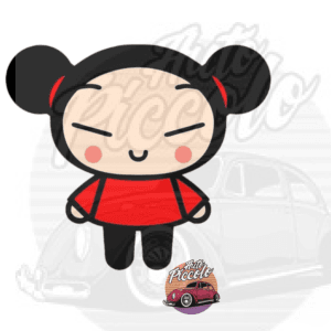 PEGATINA VINILO PUCCA