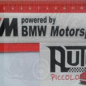 PEGATINA BMW MOD. 18 POWERED BY BMW MOTORSPORT