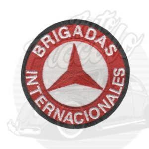 PARCHE BORDADO TERMO-ADHESIVO BRIGADAS INTERNACIONALES
