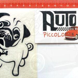 PEGATINA PERRO CARLINO