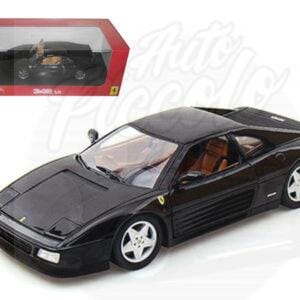 FERRARI 348 TB NEGRO HOT WHEELS 1:18