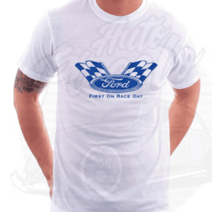 CAMISETA FORD BANDERAS