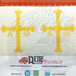 PEGATINA CRUZ DE ASTURIAS MOD. 3