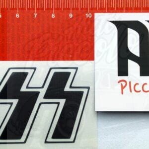 PEGATINA VINILO STICKER KISS MOD. 1