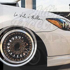 PEGATINA LA VITA E BELLA MOD. 20