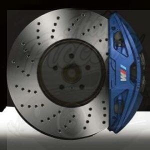 JUEGO x 4 u. PEGATINA PINZA DE FRENO BMW M  MOD. 12