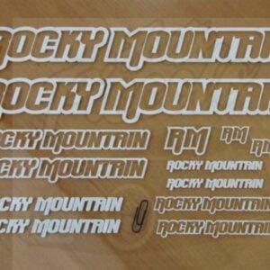 PEGATINA BICI ROCKY MOUNTAIN MOD. 1