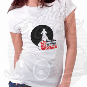 CAMISETA "SOY MOTERA PORQUE QUIERO"