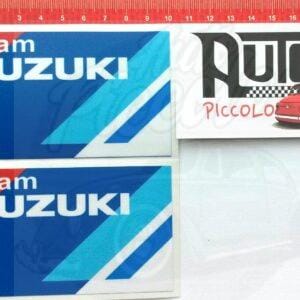 PEGATINA TEAM SUZUKI PACK 2 unidades