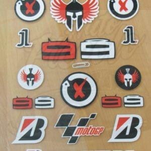 PEGATINA JORGE LORENZO MOD. 2