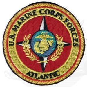 PARCHE BORDADO TERMO-ADHESIVO U.S. MARINE CORPS FORCES