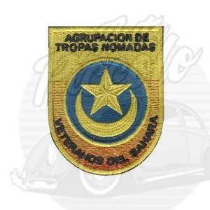 PARCHE BORDADO TERMO-ADHESIVO VETERANOS DEL SAHARA