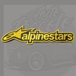 PARCHE BORDADO AMARILLO ALPINESTARS M-1
