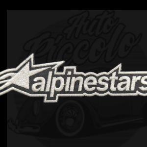 PARCHE BORDADO BLANCO ALPINESTARS M-1
