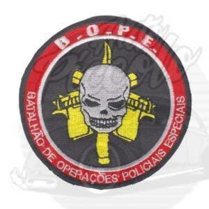 PARCHE BORDADO TERMO-ADHESIVO BATALLÓN DE OPERACIONES POLICIALES ESPECIALES DE PORTUGAL