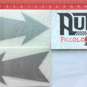 PEGATINA FLECHAS INDICADORAS / GRIS 9 cm