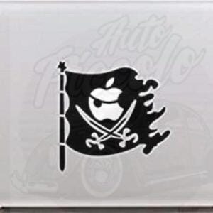 PEGATINA ORDENADOR PORTÁTIL / MACBOOK 13"-15" MD. PIRATAS