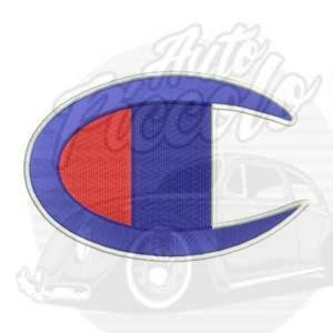 PARCHE BORDADO TERMO-ADHESIVO CHAMPION M-2