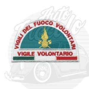 PARCHE BORDADO TERMO-ADHESIVO VIGILANTES VOLUNTARIOS DEL FUEGO DE ITALIA