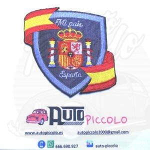 PARCHE BORDADO TERMO-ADHESIVO ESCUDO DE ESPAÑA M-2
