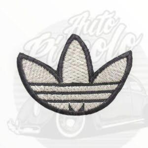 PARCHE BORDADO TERMO-ADHESIVO ADIDAS M-3 Blanco