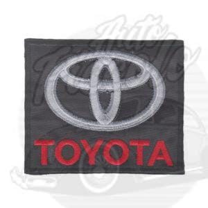 PARCHE BORDADO TERMO-ADHESIVO TOYOTA MOD. 120