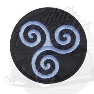 PARCHE BORDADO TERMO-ADHESIVO TRISKEL