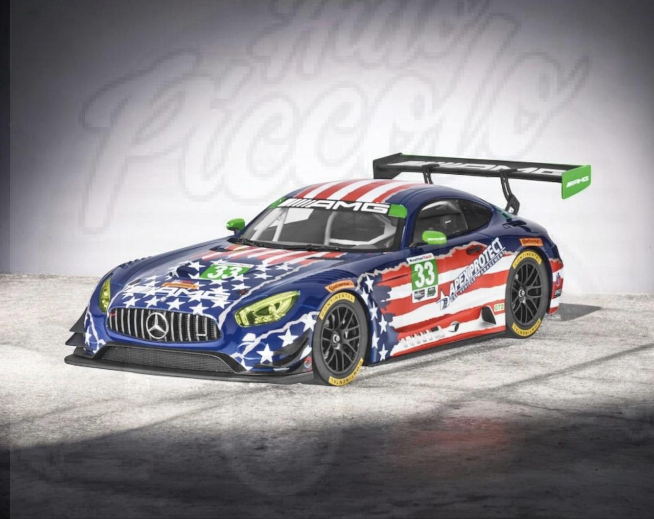 MERCEDES GT-S AMG GT3 TEAM RILEY MOTORSPORT 2017 - 2