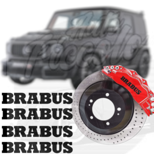 JUEGO x 4 u. PEGATINA BRABUS PARA PINZA DE FRENO MOD. 1