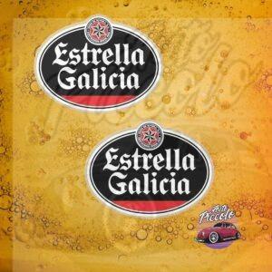 PEGATINA ESTRELLA GALICIA  MOD.2