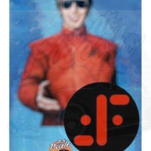 PEGATINA SERIE V, LOS VISITANTES MOD. 1