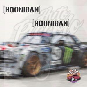 PEGATINA HOONIGAN MOD. 1