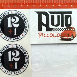 PEGATINA ANGEL NIETO 12 + 1 MOD. 5