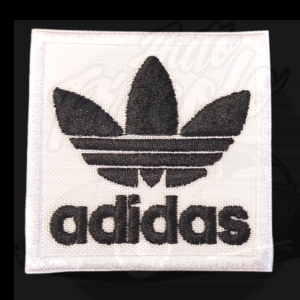 PARCHE BORDADO TERMO-ADHESIVO ADIDAS M-1 Negro