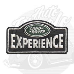 PARCHE BORDADO TERMO-ADHESIVO LAND ROVER EXPERIENCE MA-347