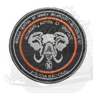 PARCHE BORDADO POLICIA NACIONAL