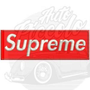 PARCHE BORDADO SUPREME