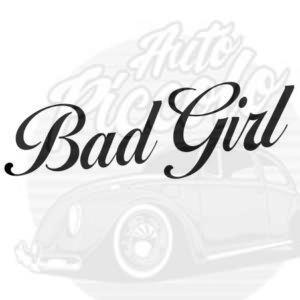 PEGATINA BAD GIRL