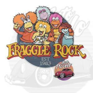 PEGATINA SERIE FRAGGLE ROCK AÑOS 1980