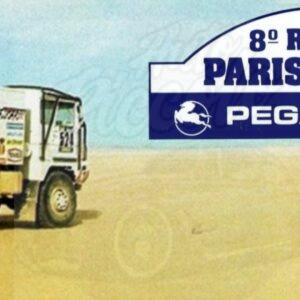 PEGATINA PARIS- DAKAR PEGASO 1986