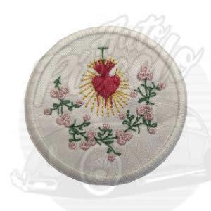 PARCHE BORDADO SAGRADO CORAZON MD.95